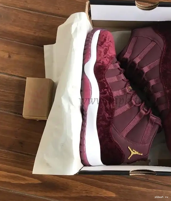 AIR JORDAN 11 VELVET GS AUTHENTIC “HEIRESS” 0526
